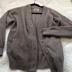 Madewell sherpa cardigan